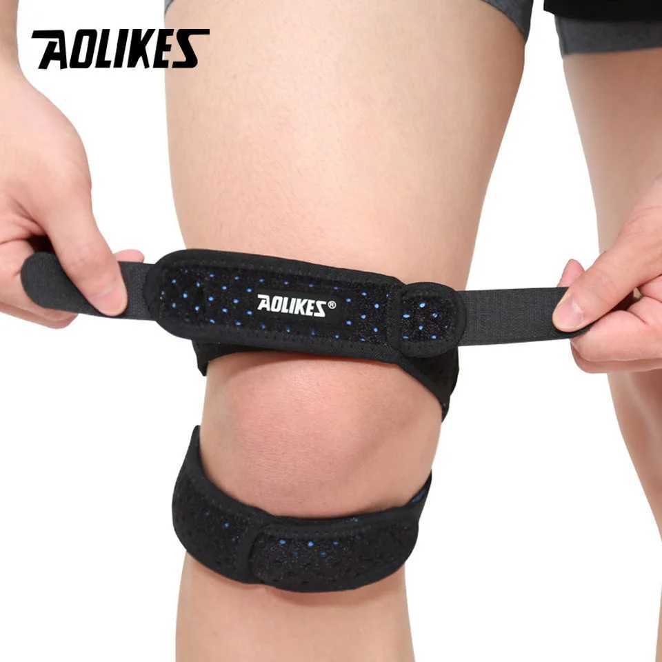 AOLIKES 1PC Dual Patella Knee StrapsKnee Brace Patella Stabilizer for Knee Pain ReliefRunningTennisArthritisInjury Recovery J250917