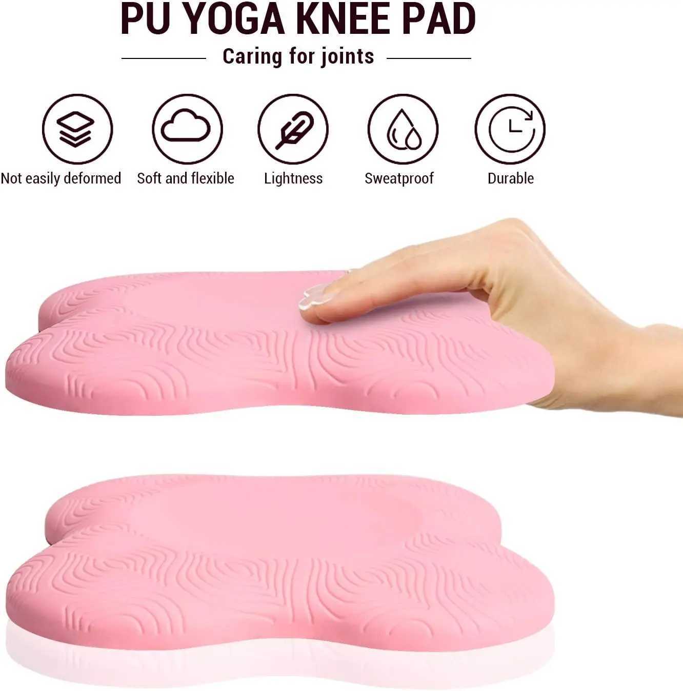 2Pcs Yoga Knee Pads Comfortable Fitness Accessories Pilates Yoga Sports Accessories for Protecting Knee Ankle Elbow Hand J250917