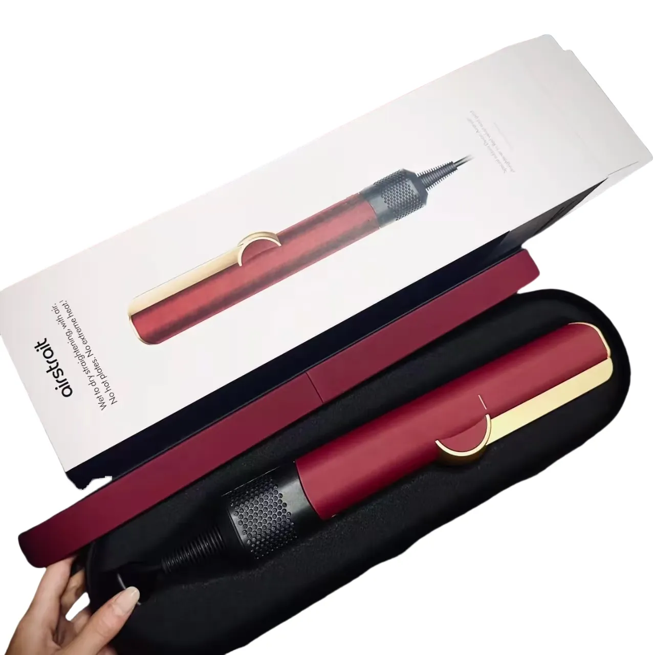 High quality HS01 HS05 high-speed high-power negative ion hollow motor salon specific constant temperature portable straightener