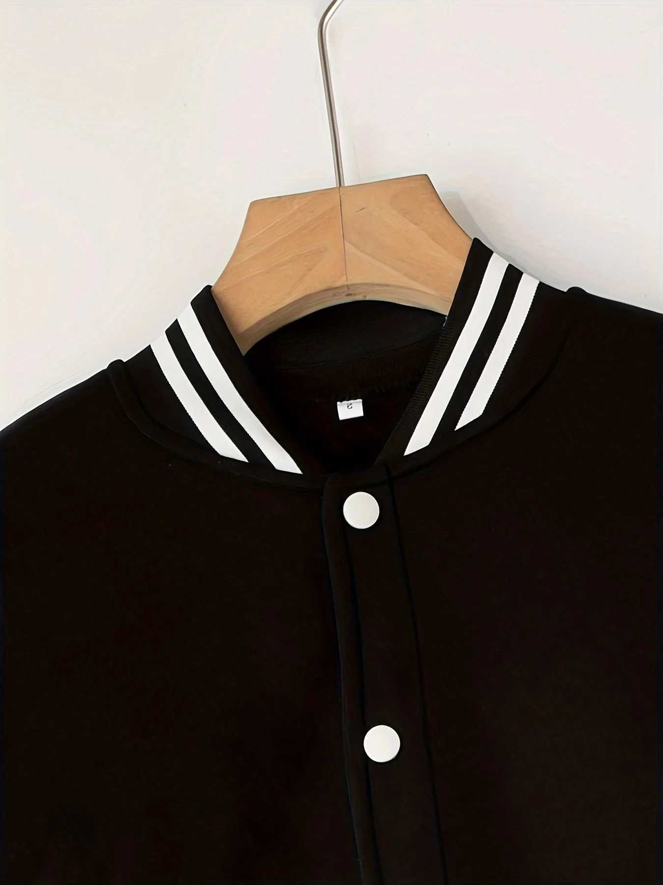 Designer Womens Cotton Blend Baseball Style Coat for Chilly Weather Seasonal Transition Outfit