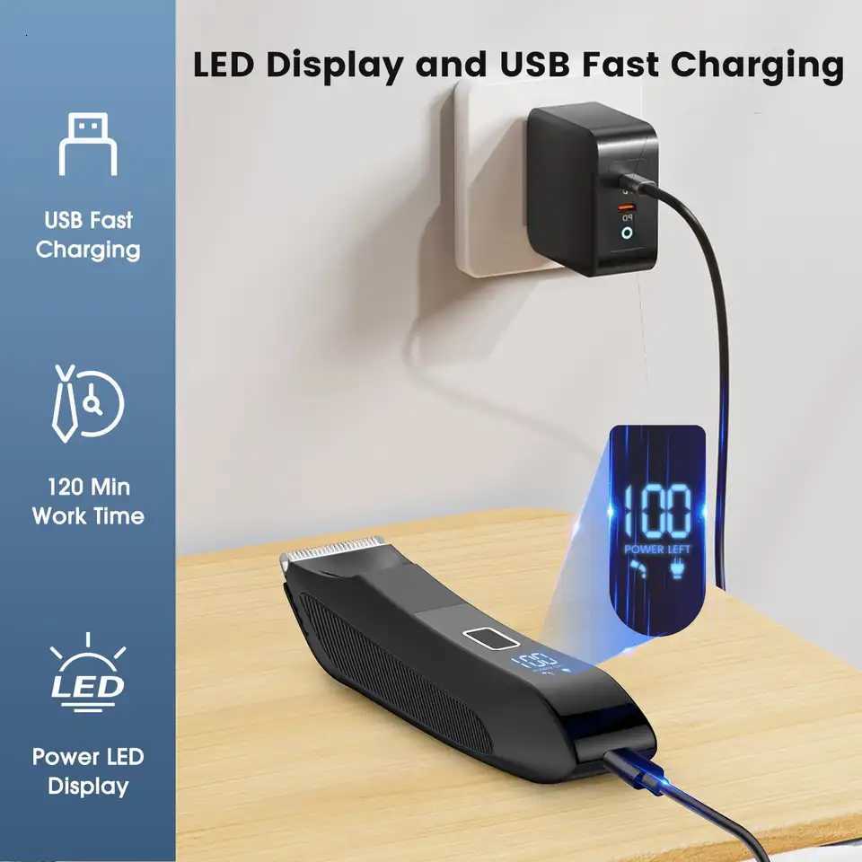 Manscape Trimmer for Men DualHead Pubic Electric Razor Groin Ball Shaver for Men IPX7 WaterproofGifts for Him Dad F250916