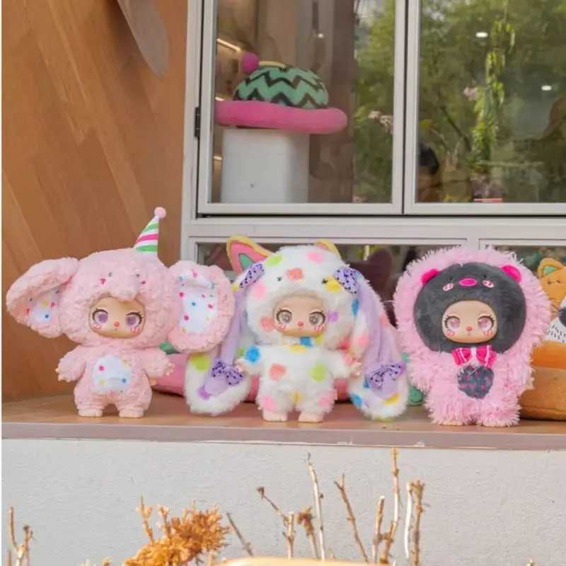 Liila 600 Cat LiilaS Zoo Series Blind Box Trendy Vinyl Plush Doll Cute Large Doll Mystery Box Figure Collect Children Toy Gift C250917