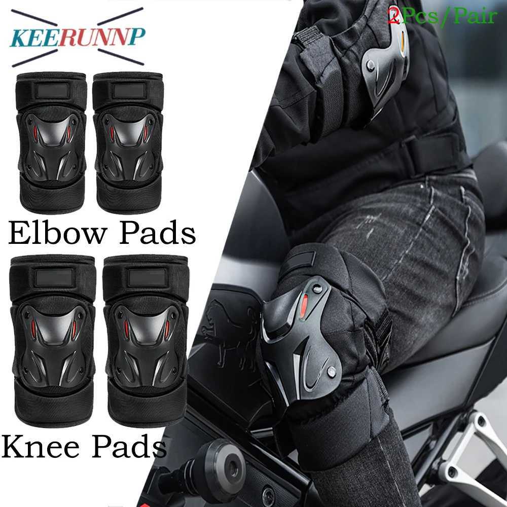 1 Pair Knee Elbow Pads for YouthAdults Protective Gear for Skating Biking Skateboarding Roller Skate Pads Set J250917
