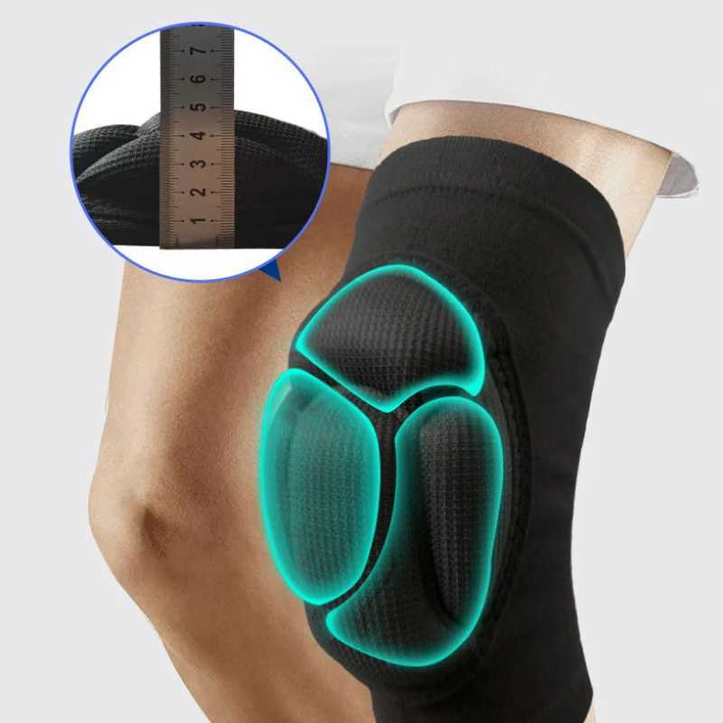 1pair Knee Pads Sports Knee Pads Anticollision Thickened Sponge Kneepads Brace Support for Gym Basketball Volleyball Dancing J250917