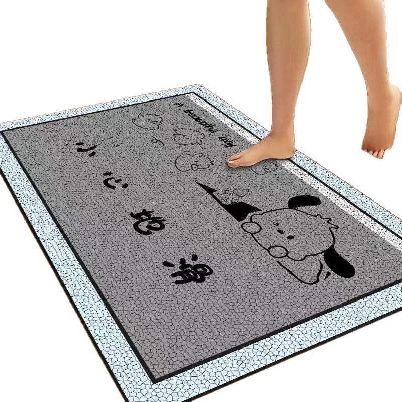 HighEnd Diatomaceous Earth Bathroom Mat Home Entryway Foot Mat Bathroom Toilet WaterAbsorbent QuickDry Foot Mat C250917
