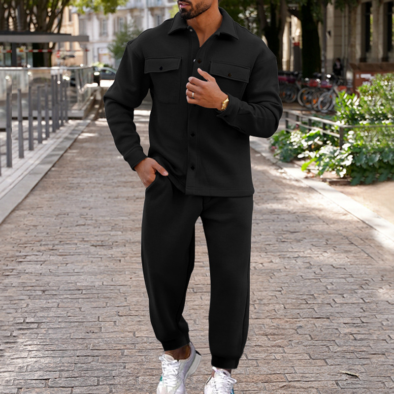 Designer Tracksuits Jackets Pants Suit Men Sportswear Sweatsuits For Man suede Outfit jacket Sweatshirts Trousers Fitness 2 pcs sets fashion stylish v