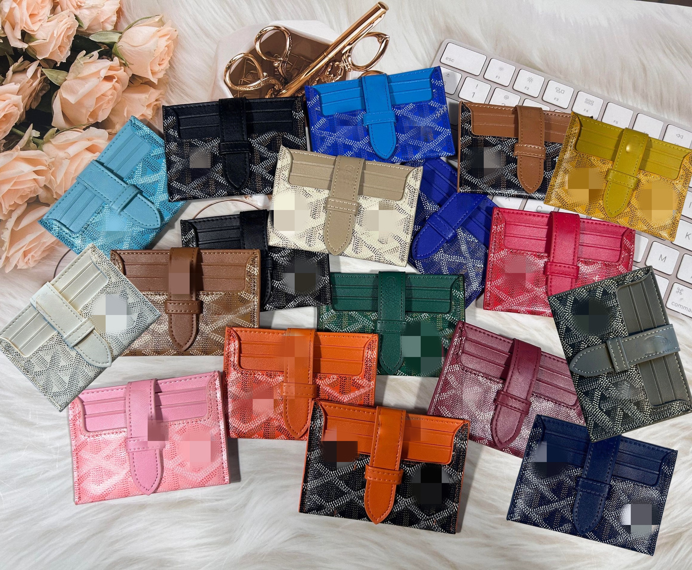 2025 New top Luxury Genuine Leather Cards Holders Designer 5A10A Womens card holder small zippy wallets bag Coin Purses Bag Womens Mens Passport Pouch ID Case wallets