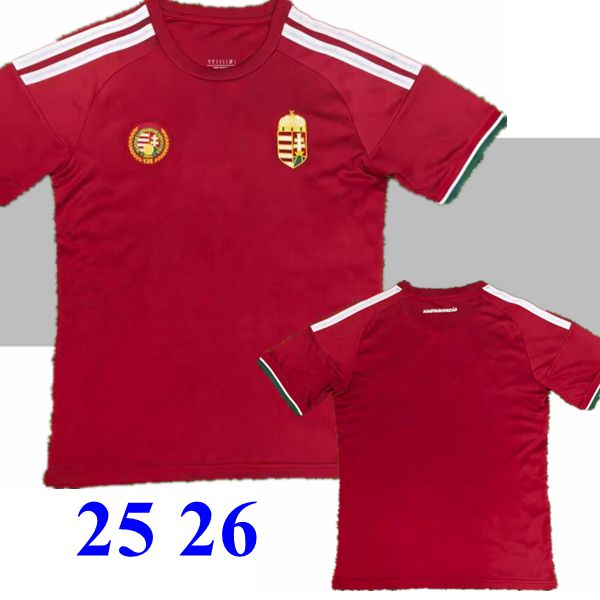 2025 2026 Hungary Soccer Jerseys national team maillots de football 25 26 SZOBOSZLAI T shirt SZALLAI SZALAI FERENCZI GAZDAG VINICIUS ORBAN PRISKIN Jersey de futbol