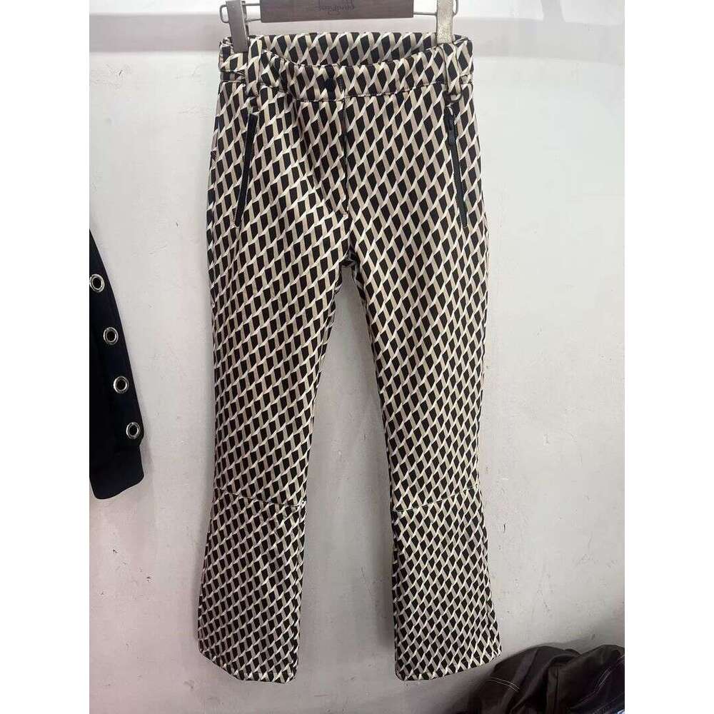 2025Ski Suit Women Thickening Snowboard Female Overalls Winter Windproof Waterproof Breathable Clothing Skiing