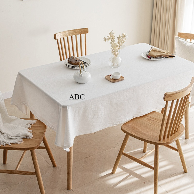 Solid Color Fabric Photography Background Dormitory Dessert Table Tablecloth TY7
