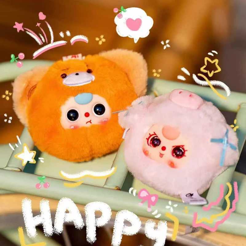 New Baby Three Mini Animal Head Series Plush Surprise Blind Box New Plush Doll Bag Pendant Fashion Ornaments For Girl Xmas Gift C250917