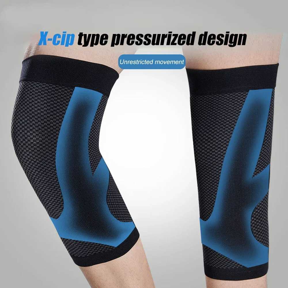 1Pair Knee Braces Ultra Thin Compression Sleeves for Arthritis Running Breathable Gym Support for MenWomen J250917