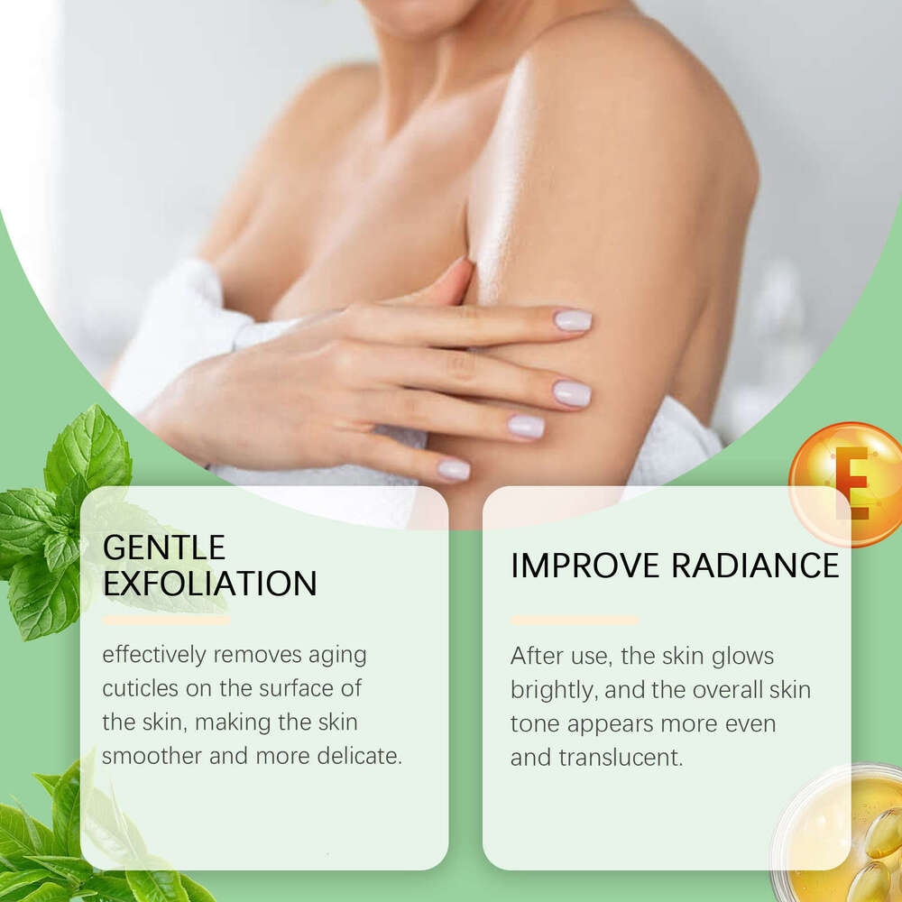 EELHOE Matcha Sea Salt Body Cleansing Nourishing Moisturizing Skin Hydration Exfoliating Scrub
