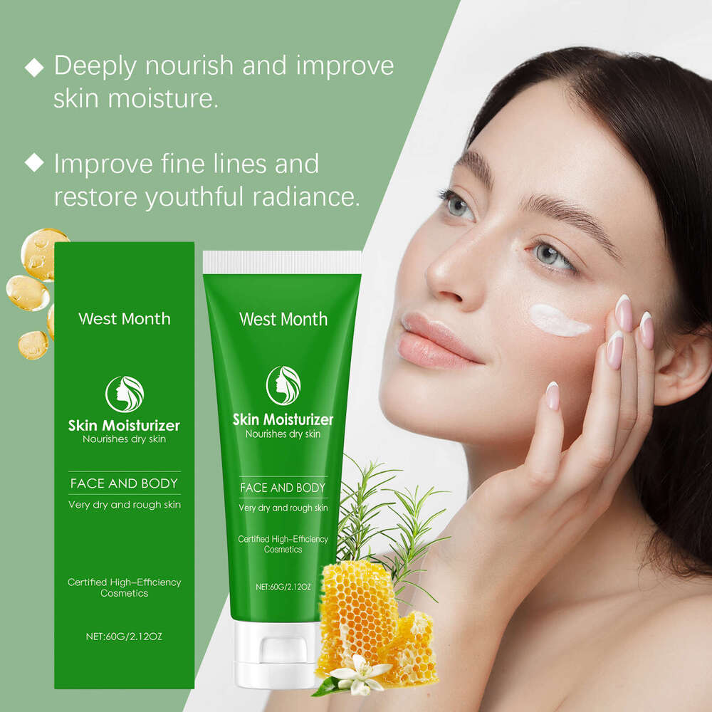 West&Month Moisturizing Gentle Nourishing Facial Skin Repair Dry Hydrating Brightening Face Cream