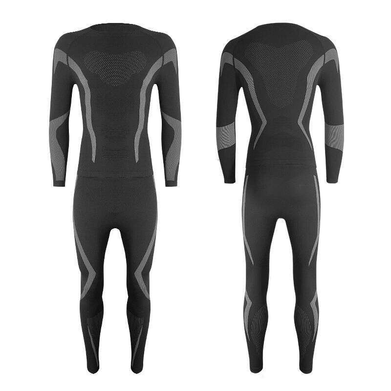 Men's Clothing New Ski Quick Drying Suit Tight Bottom Compression Clothing Cycling Outdoor Sports Thermal Underwear Parent Child Men And Women