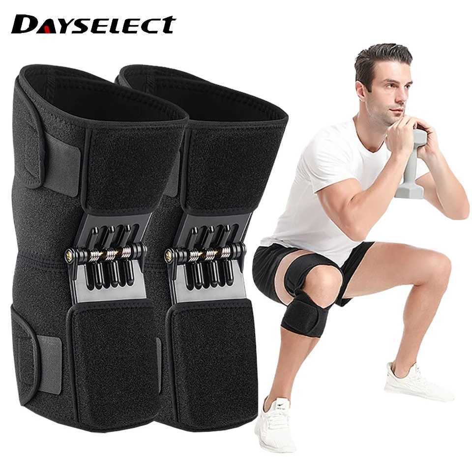 1Pcs Knee Support Medical Power Lift Knee Weakly Brace Joint Support Spring Stabilizer Gym sports Heath Care Leg Stretcher J250917