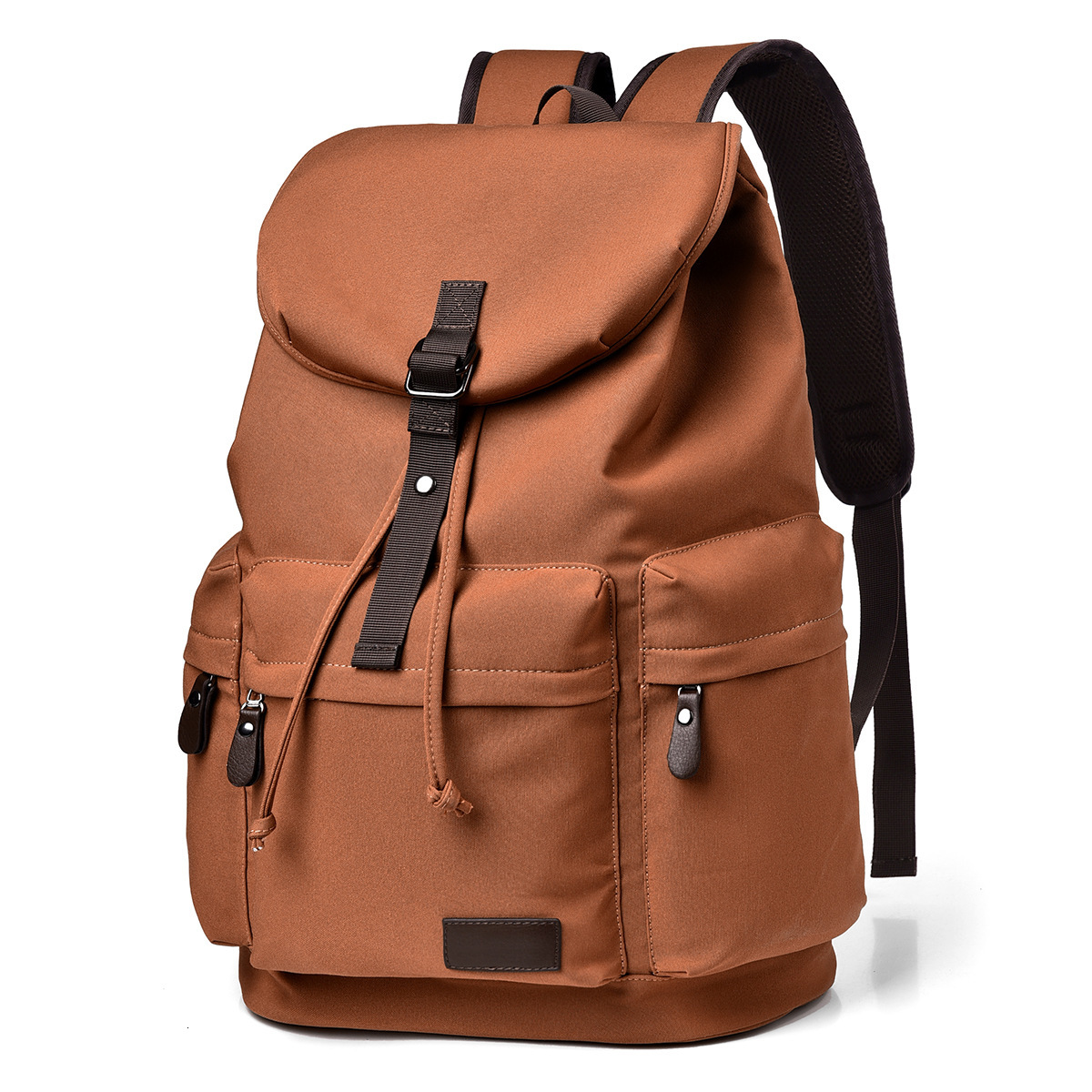 TOP Designer Men's high-end canvas backpack business commuting large capacity laptop backpack waterproof student school bag for women 01