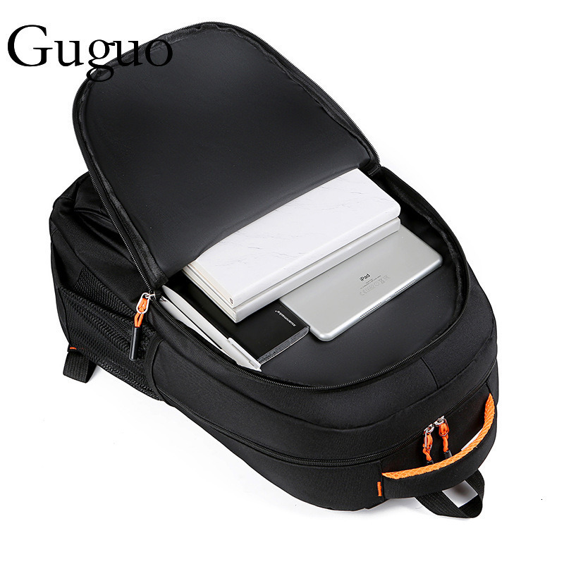 Guguo Free Shipping New Designer Bag 2025 Backpack Men's Large Capacity Business Computer Bag Travel Bag Fashion Student Backpack Commuting Bag