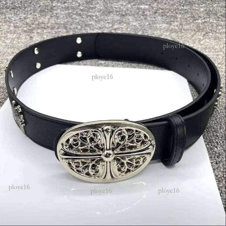 chrome belt designer womens mens ch women newstyle high quality tongue cross crome chrome hearts chromehearts belts buckle men casual womans fashion popular busine
