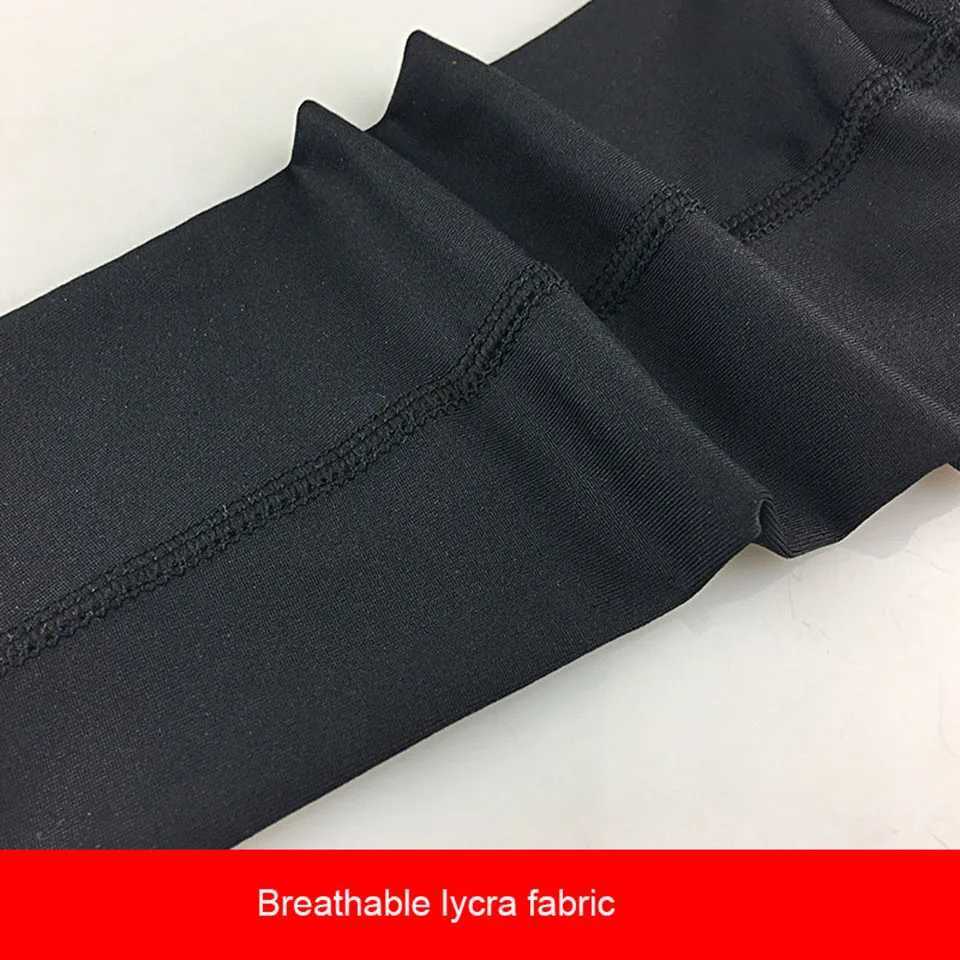 1PCS Running Man Sports Basketball Arm Sleeve Cycling Compression Arm Warmers Elbow Protector Pads Support For Men J250917