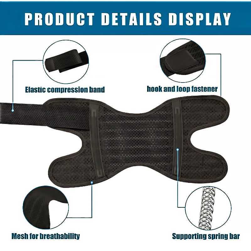 1PCS Professional Compression Knee Brace Support Breathable Adjustable Knee Support For Sports Injuries Arthritis Relief Joint J250917