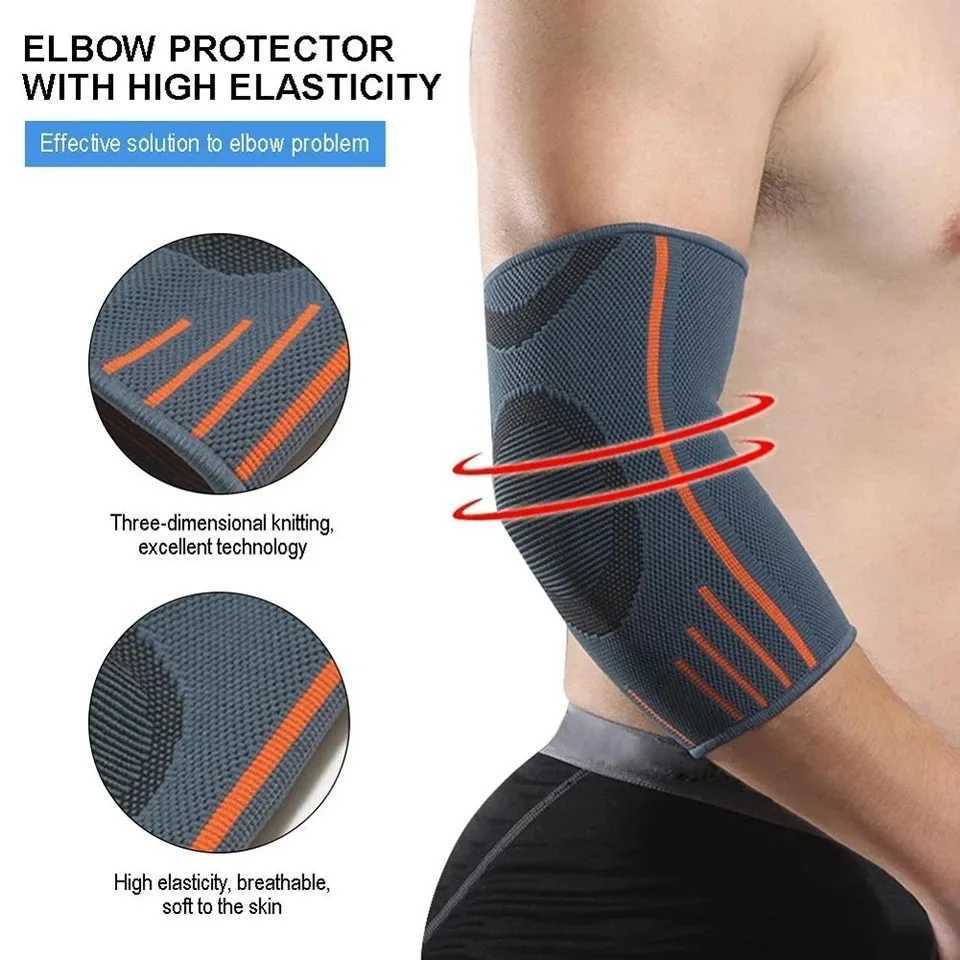 Breathable Elbow Compression Sleeve Support for Volleyball Tennis Gym NonSlip Arthritis Pain Relief Arm Protector J250917