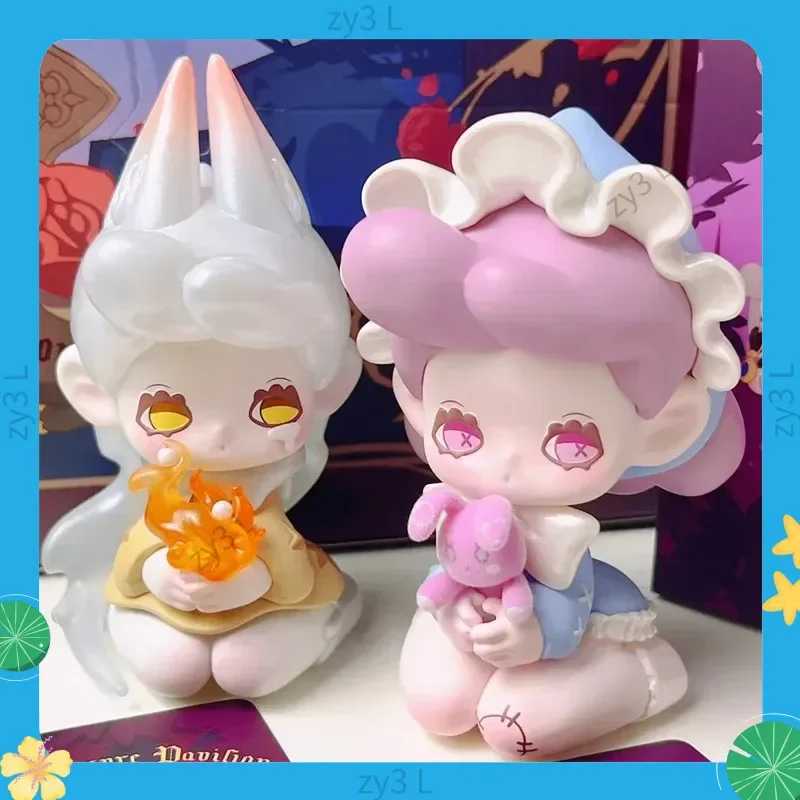 Killa Treasure Pavilion Series Blind Box Cute Doll Anime Action Figure Surprise Bag Mini Doll Collection Model Pvc Statue Toys C250917