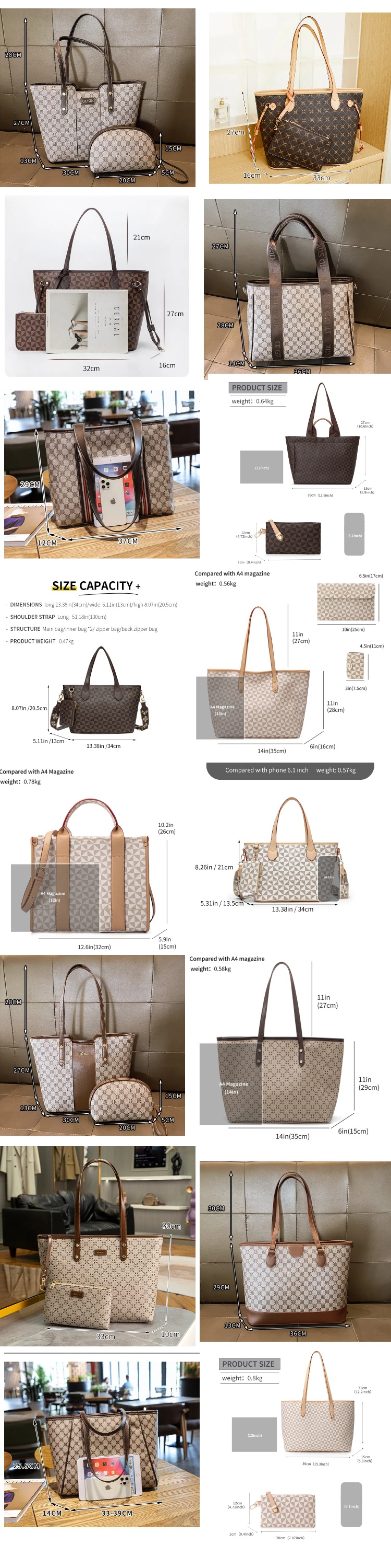Lacel Urwebin The Tote Bags Luxury Designer Bag Handbag High Quality Tote Bags Purses Designer Handbag Women Bags Travel Beach Bag SAC Luxury bags