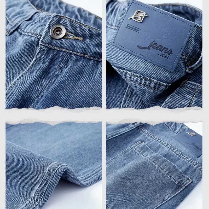 2024 Men 100 Cotton Autumn Winter Loose Straight Wide Leg Trousers Fashion Brand Cargo Casual Pants for MenZ250917