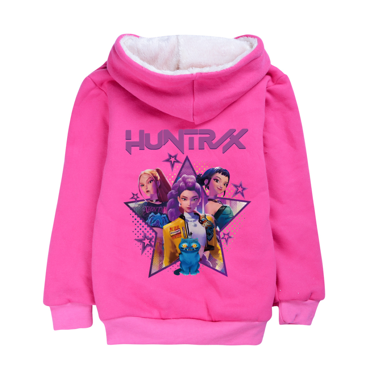 Autumn Funny Zip Up Sweatshirts Kpop Demon Hunters Hoodie Children Clothes Kid Girl Boy Sweatshirt Zipper Hoody Baby Casual Top