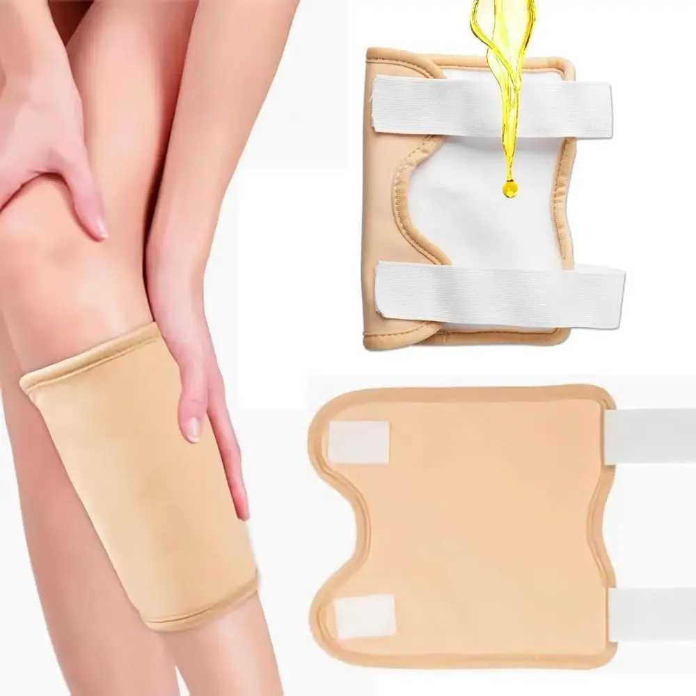 Flannel Castor Oil Pack Wrap with No Oil Leakage and AntiSlip for Knee Elbow Joints Reusable Castor Oil Compress Pads Wraps J250917