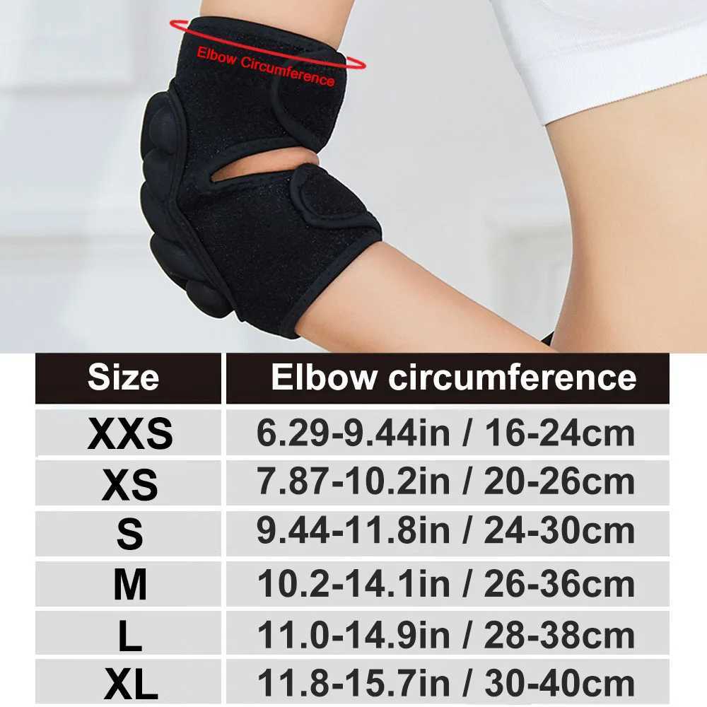 1Pair AntiCollision Elbow Knee Pads Support with Thick EVA Foam for Gardening Cleaning Construction Work FlooringVolleyball J250917