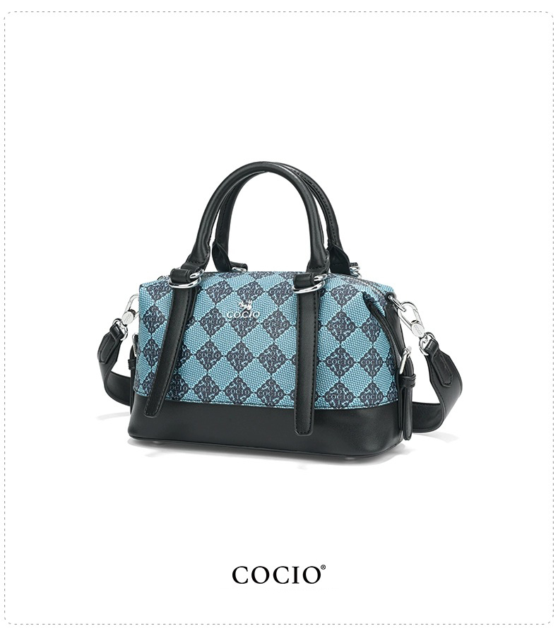 COCIO Free delivery designer tote bag Casual women's crossbody bag small square bag with exquisite shape