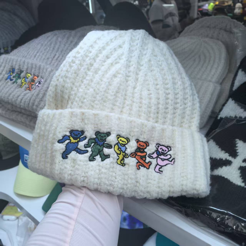 Winter Knitted Hats Animal Caps Soft Warm Autumn