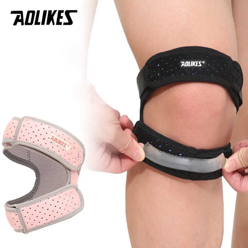 AOLIKES 1PC Dual Patella Knee StrapsKnee Brace Patella Stabilizer for Knee Pain ReliefRunningTennisArthritisInjury Recovery J250917