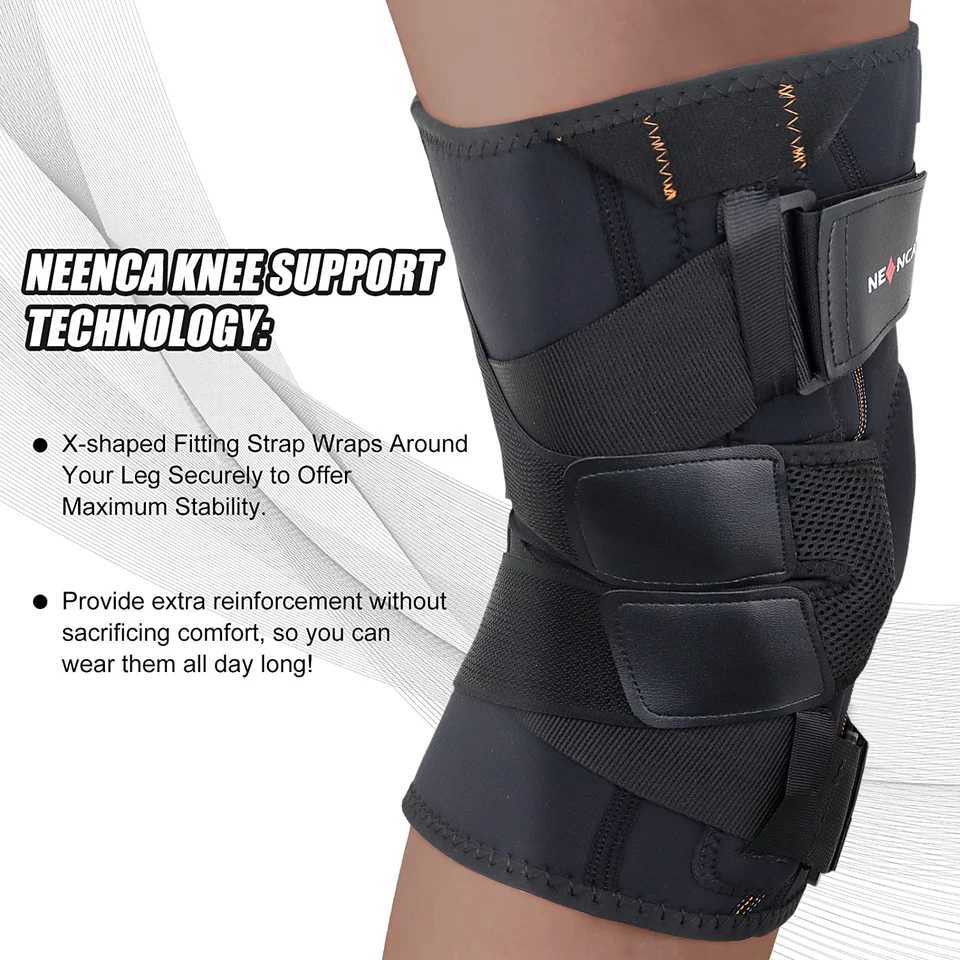 Hinged Knee Brace Support for Men and Women Knee Pain Arthritis ACL Meniscus Tear Injury Recovery Knee Pad Compression Sleeve J250917