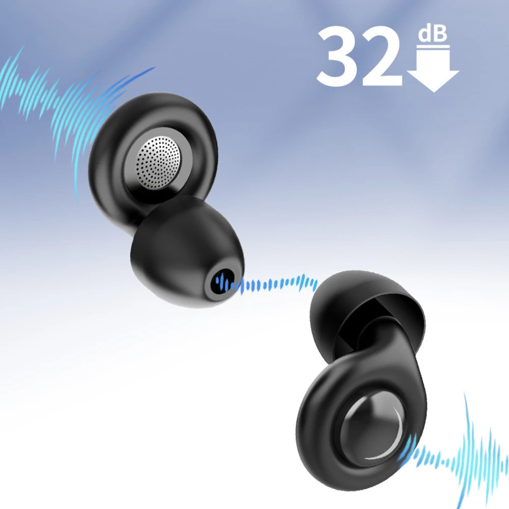 Antinoise Earplugs Silicone Ear Plug Noise Cancelling for Sleep Anti Snoring Motorcycle Earplug Insulation Protectors 250917