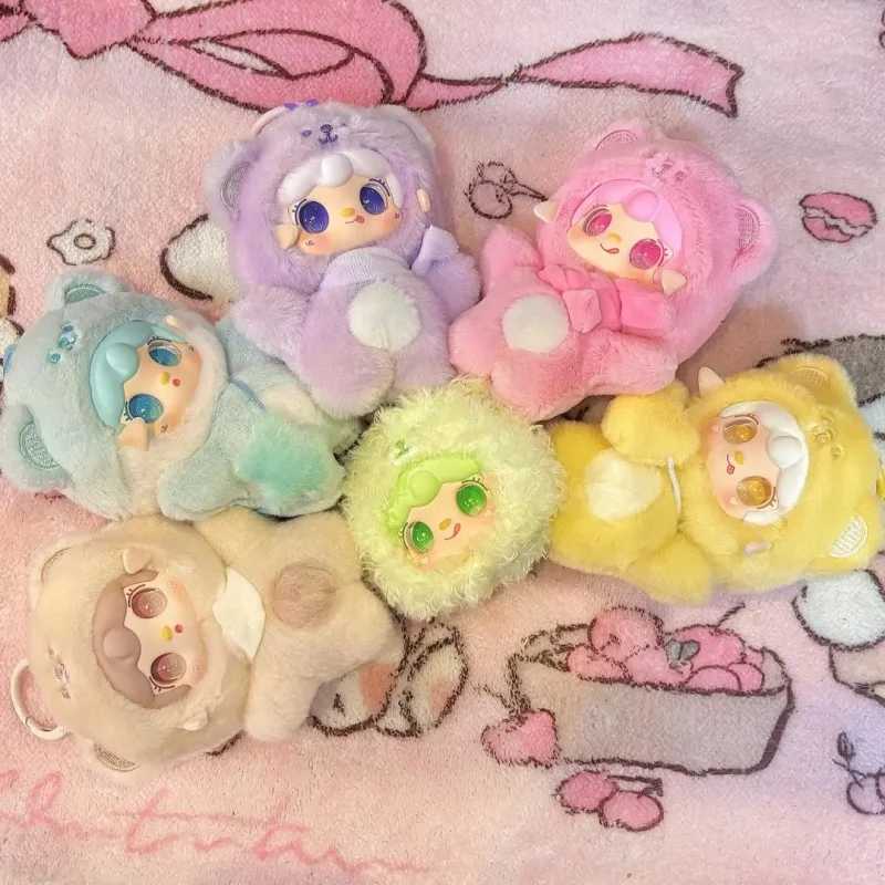 Hot Genuine Yooki Bite A Bear Blind Box Yooki V4 Enamel Plush Cute Doll Bag Keychain Pendant Birthday Friend Gift Plush Doll C250917