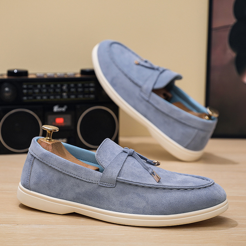 TOP Designer Men's Fashion Versatile Flat Casual Shoes Slip-On Lazy Shoes Large Size Men's Casual Shoes 46