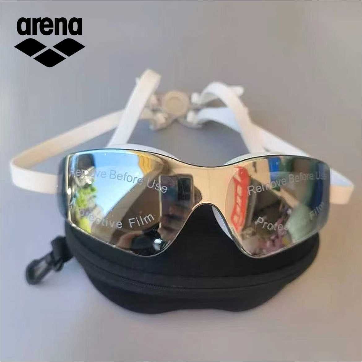 Arena HD New Arrival Waterproof AntiFog Professional Competition Training Goggles Unisex Stylish and Cool Swimming Goggles J250917