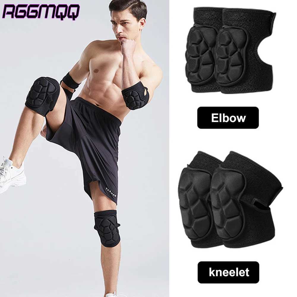 1Pair ProGrade Knee Elbow Pads Extreme Sports Protection for SkiingCycling ShockAbsorbing EVA Foam with AntiSlip Straps J250917
