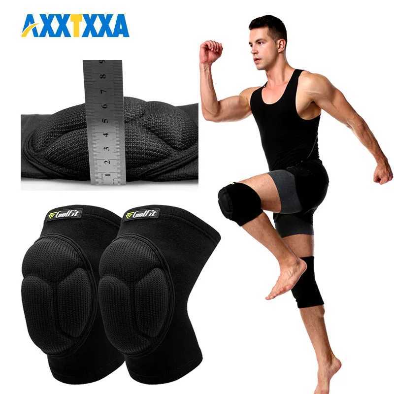 1Pair Protective Knee Pads for Men Women WorkVolleyball Knee Pad Thick AntiSlip Kneepads Soft Dance Gardening Knee Pads J250917