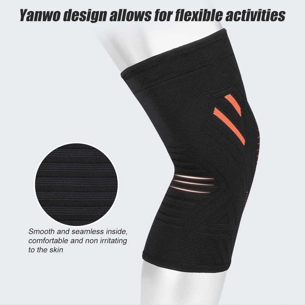 2PCS Knee Support Brace for Women MenKnee Compression Sleeves for ArthritisInjury RecoveryMeniscus TearJogging SquatsSports J250917