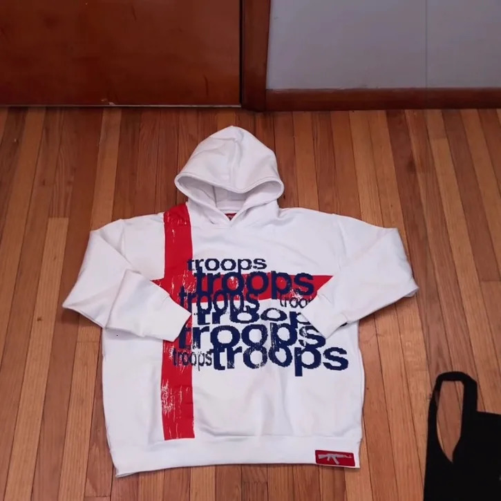2025 European and American War and Peace Theme Y2k Street Printed Hoodie Fashion Trend Hoodie Sportswear 250917