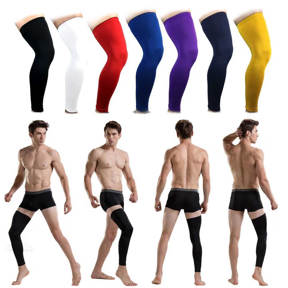 1 PCS Lengthen Compression Leg Warmers Basketball Football Cycling Socks Knee Calf Sleeves UV Sun Leg Warmers Men Women J250917