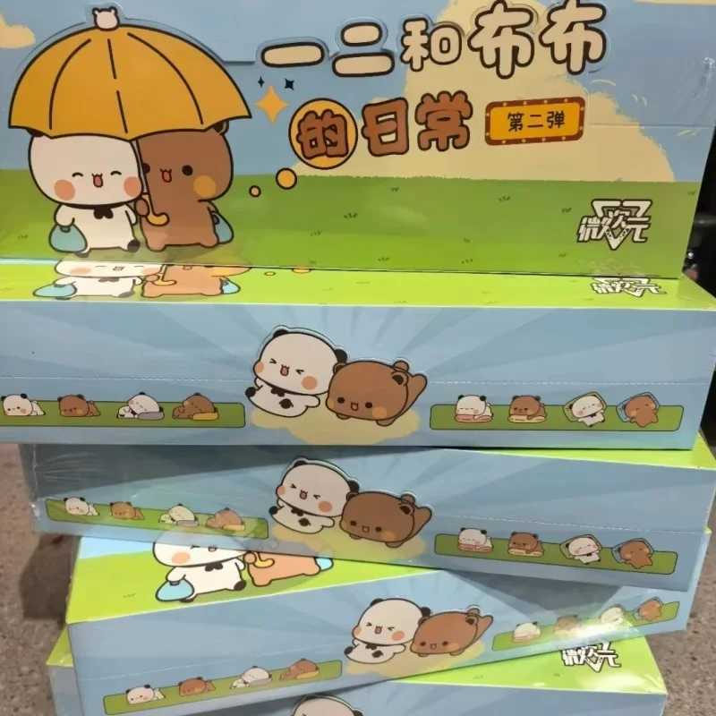 Genuine Anime Yier And Bubu Daily 2nd Bullet Blind Box Kawaii Bubu Dudu Figure Desk Decor Ornament Surprise Box Birthday Gift C250917