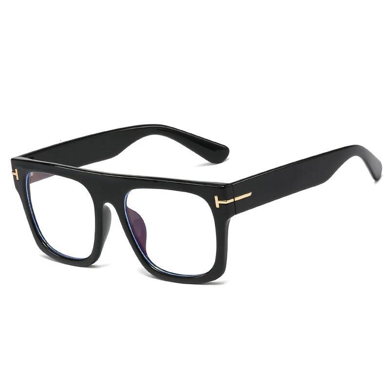 Unisex Men's Reading Glasses Oversized Square Brand Large Eyeglasses For Men Blue Frame Women's Prescription Diopter ddmythur