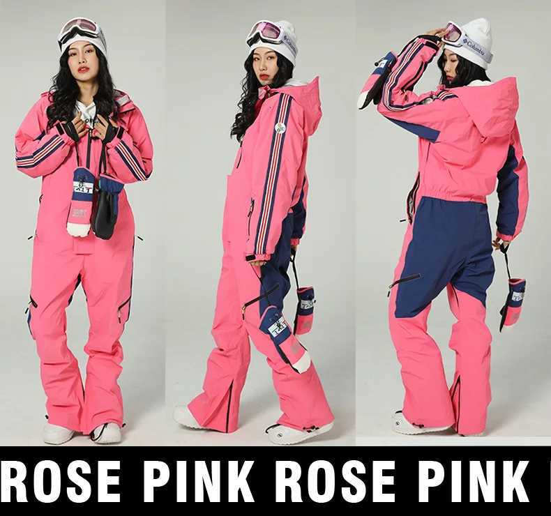 LTVT Winter Warm Ski Suit Women Waterproof Windproof Skiing and Snowboarding Jacket Pants Set Female Trousers Costumes Outdoor W W250917