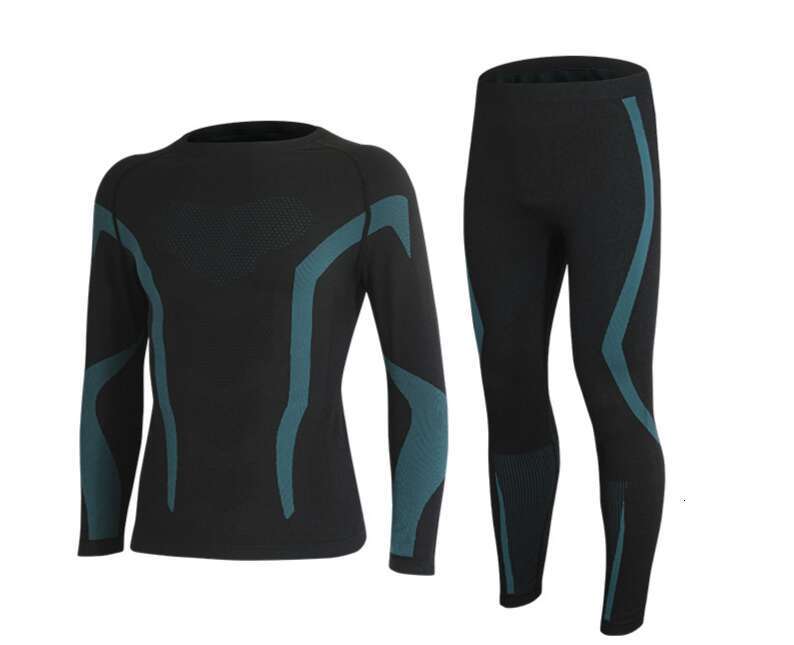 Men's Clothing New Ski Quick Drying Suit Tight Bottom Compression Clothing Cycling Outdoor Sports Thermal Underwear Parent Child Men And Women