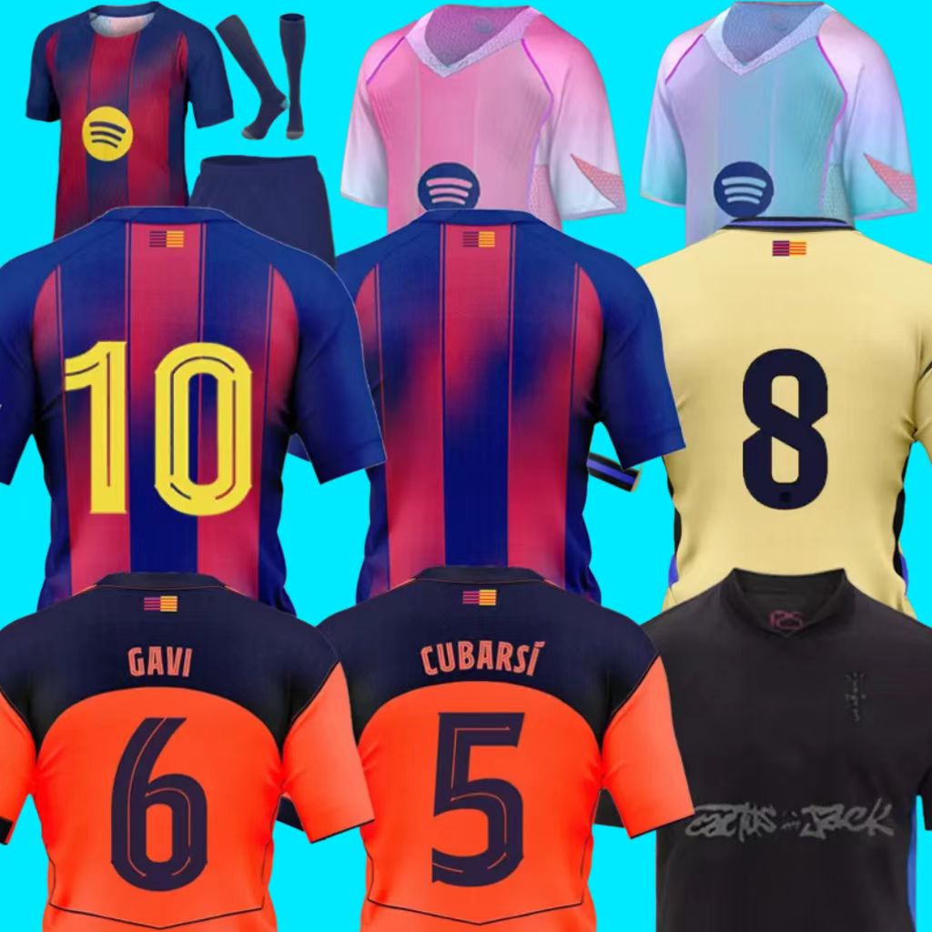 25 26 BarcLonA LAMiNEyaMAL soccer jersey Special adults football jersey